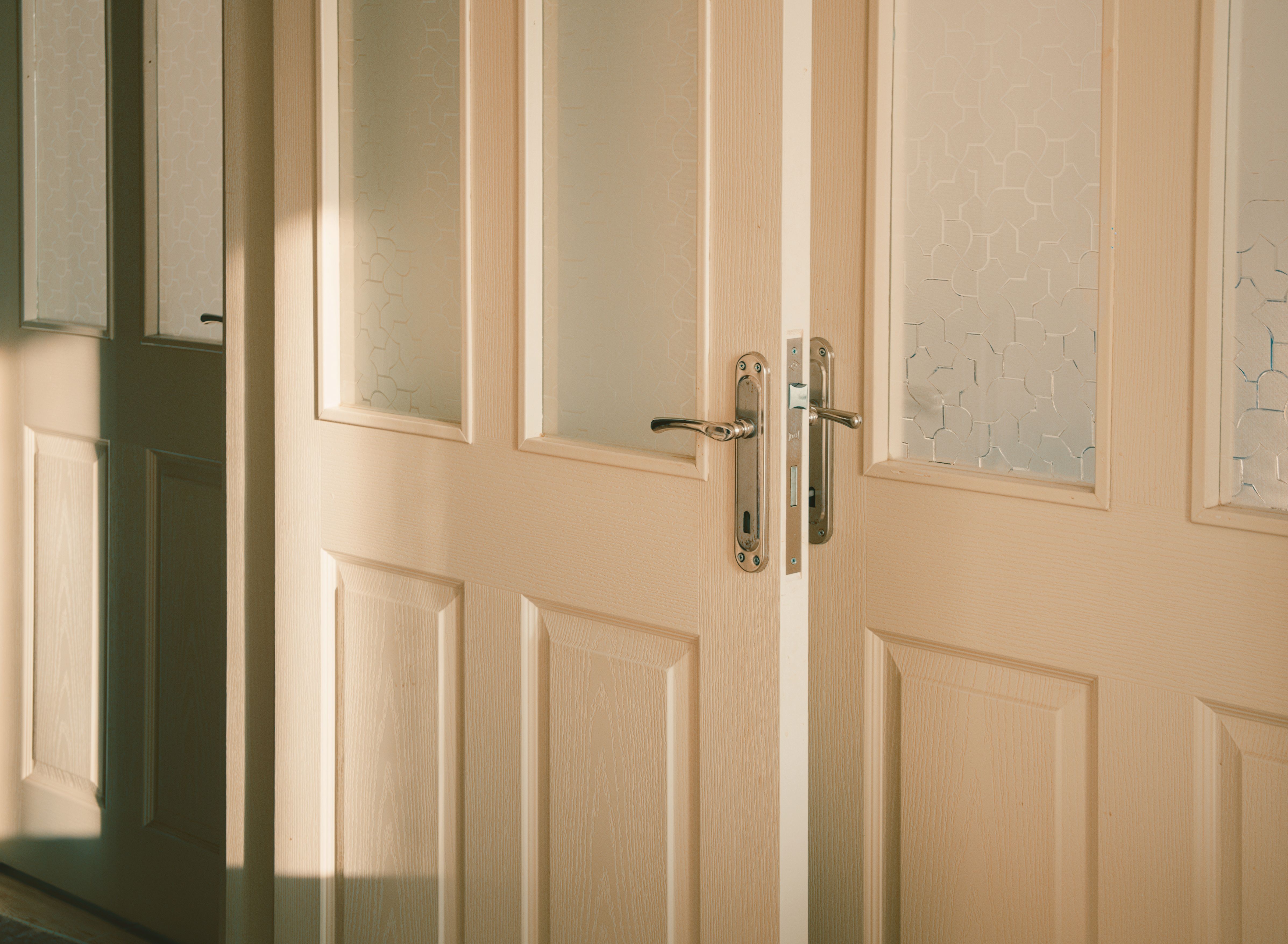 Commercial door installation